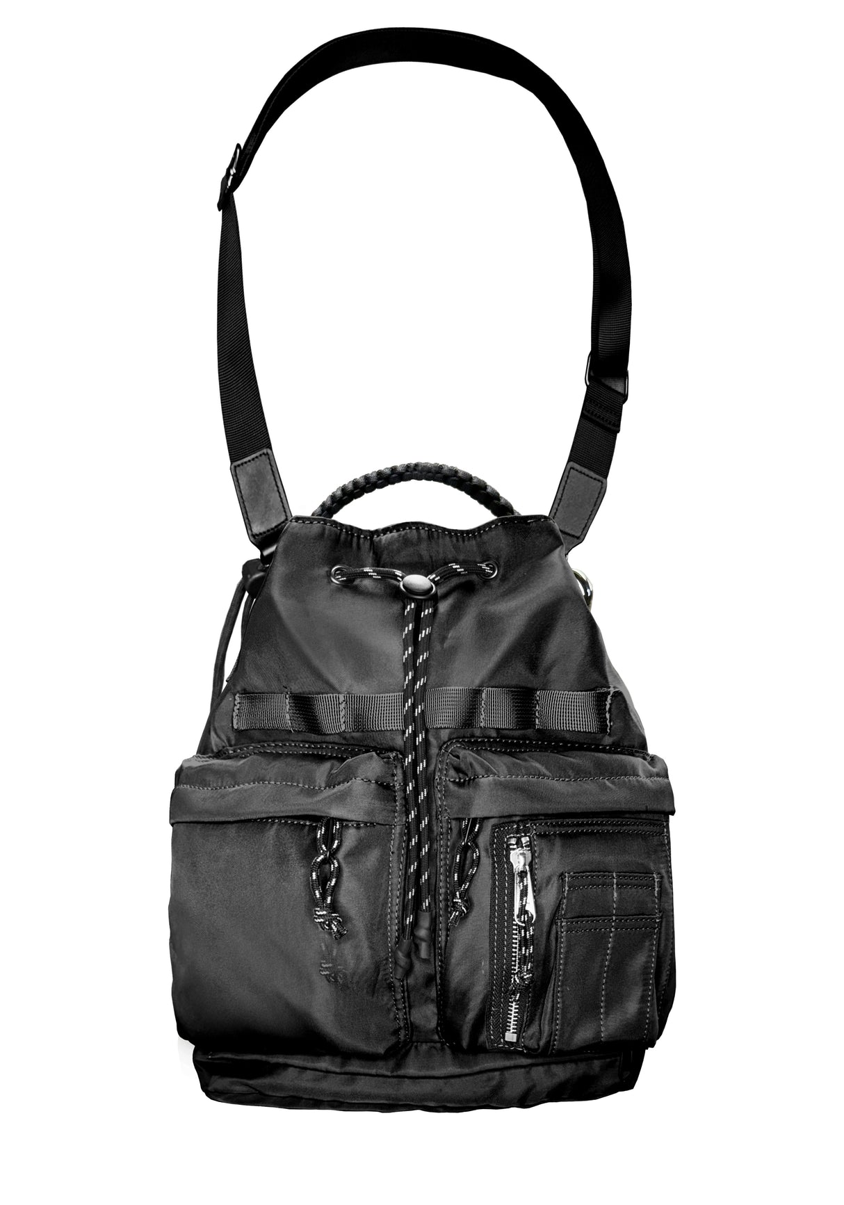 MA-1 LARGE SIZE 2 way drawstring Shoulder Bag