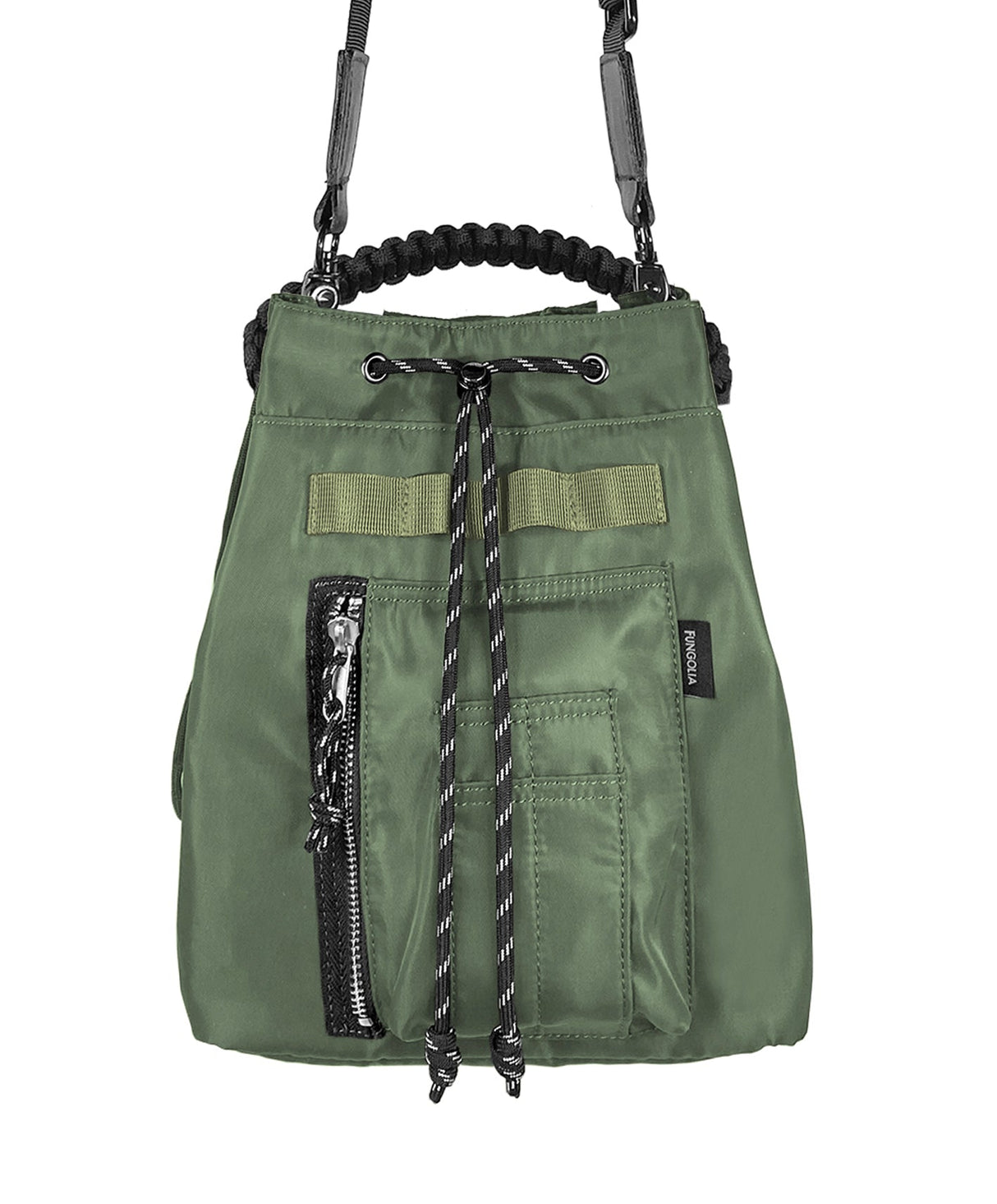 MA-1 MID SIZE 2 way drawstring Shoulder Bag