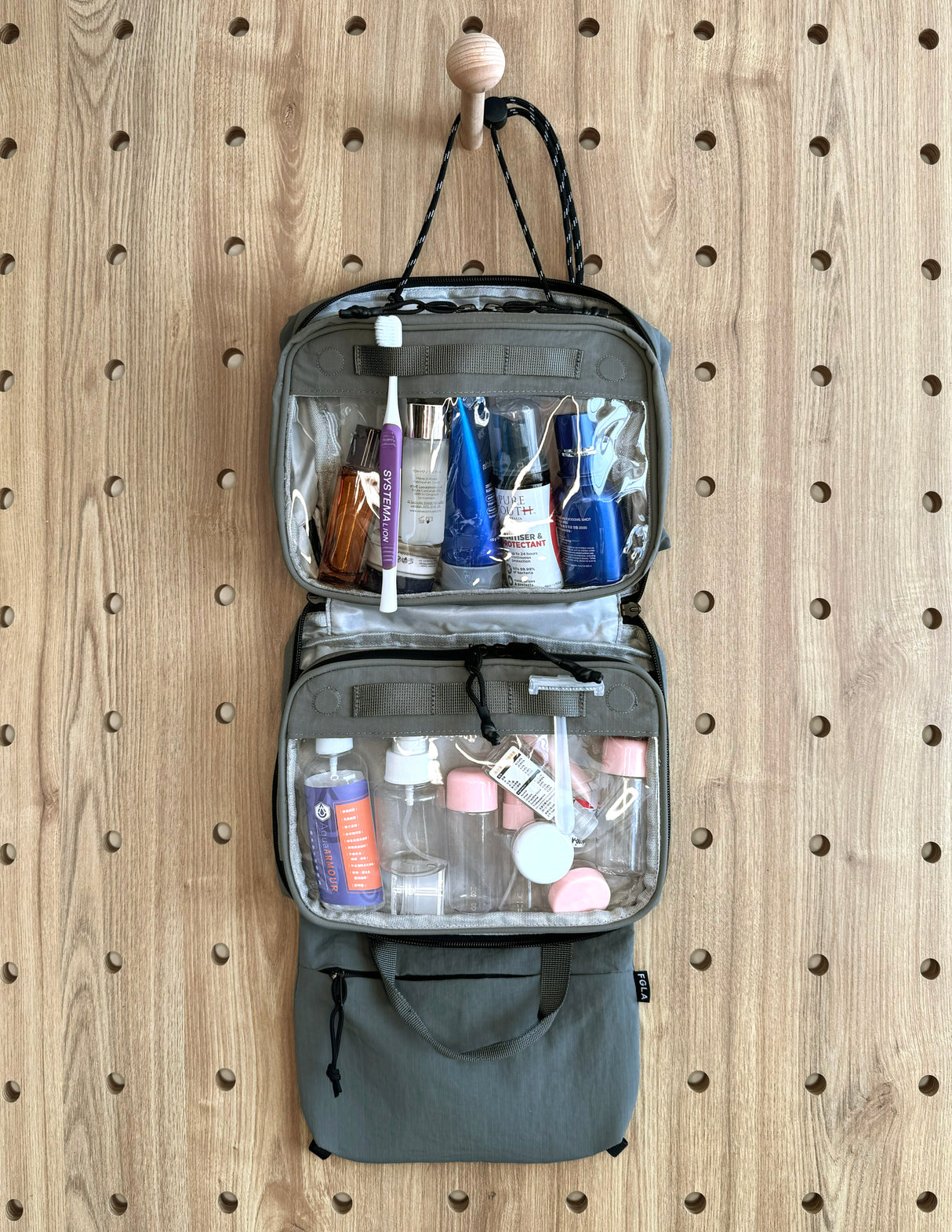 Fungolia Premium 2-Way Toiletry Bag 2.0