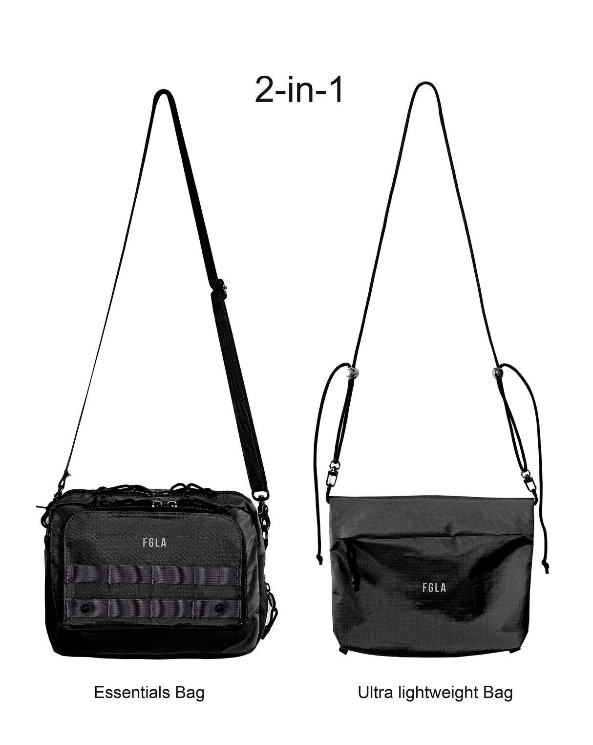 FGLA 2-in-1 Ultimate Travel Pouch