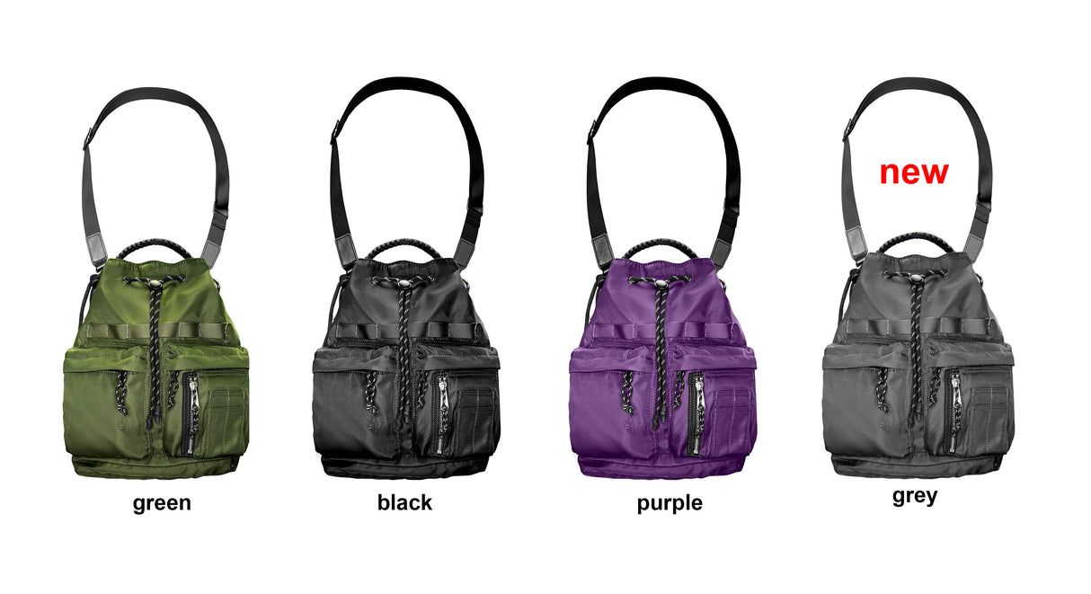 MA-1 LARGE SIZE 2 way drawstring Shoulder Bag