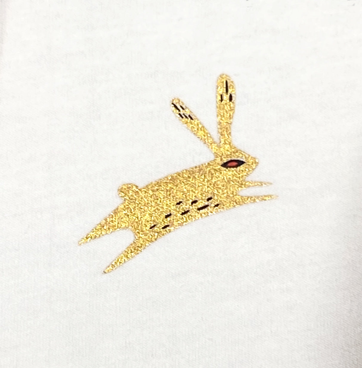 Fungolia Golden Rabbit Tee (White)