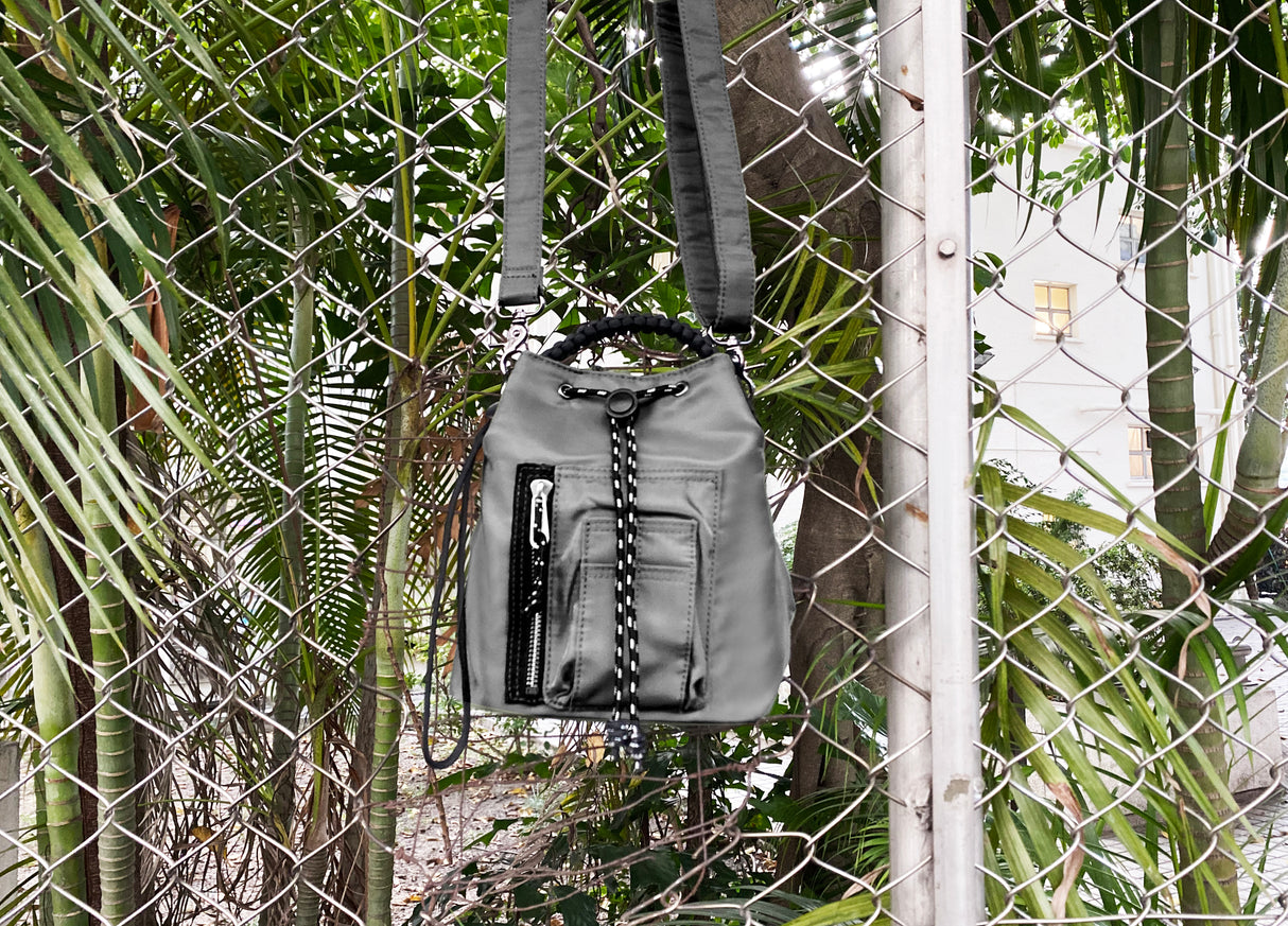MA-1 MINI SIZE drawstring cross body Bag