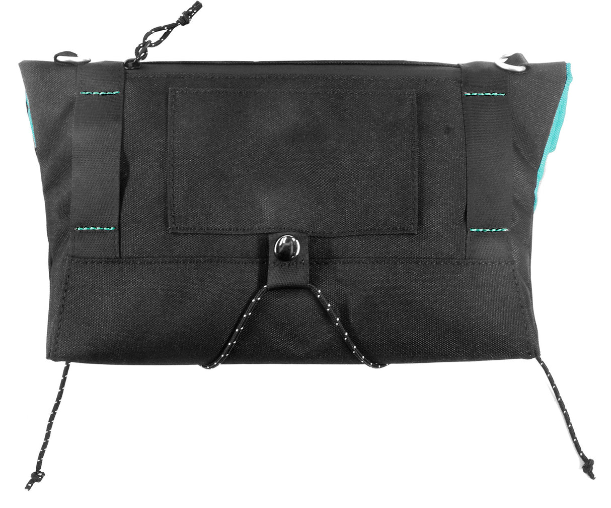 <A 000a001v3> Fungolia multi-purpose pouch (Black/Aqua green)