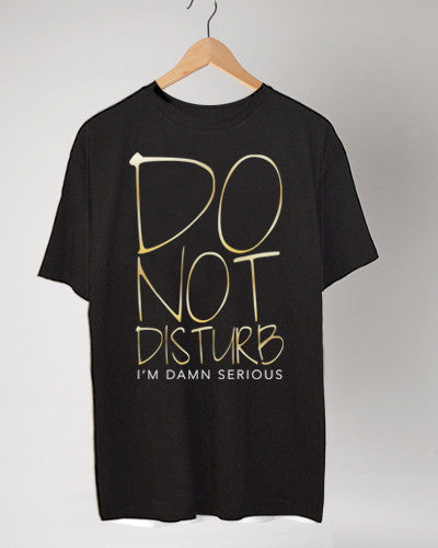 <T002c> Do Not Disturb Tee (Fungolia x BeSure)