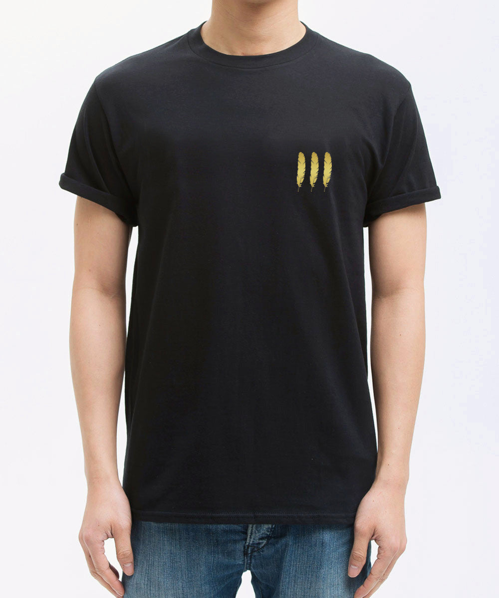 <aa>ファンゴリア2周年記念スペシャルエディション ゴールドフェザーTシャツ(ブラック)</aa>
