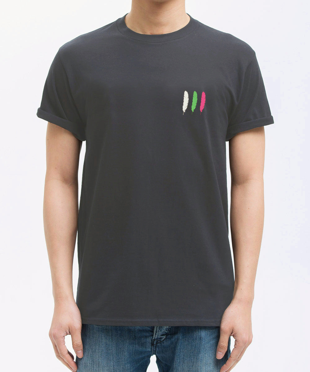 <a>WBF フェザーズ Tシャツ - ダークグレー</a>