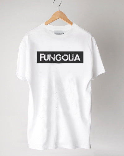 <t001>ファンゴリア ロゴ Tシャツ (ホワイト)</t001>