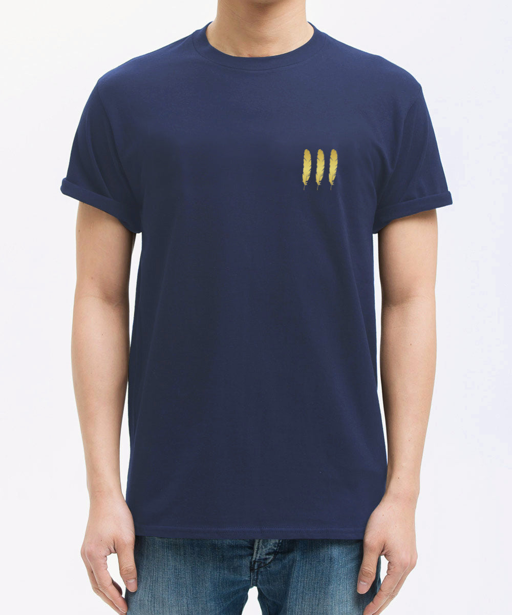 <a>ファンゴリア2周年記念スペシャルエディション ゴールドフェザーTシャツ(ネイビー)</a>