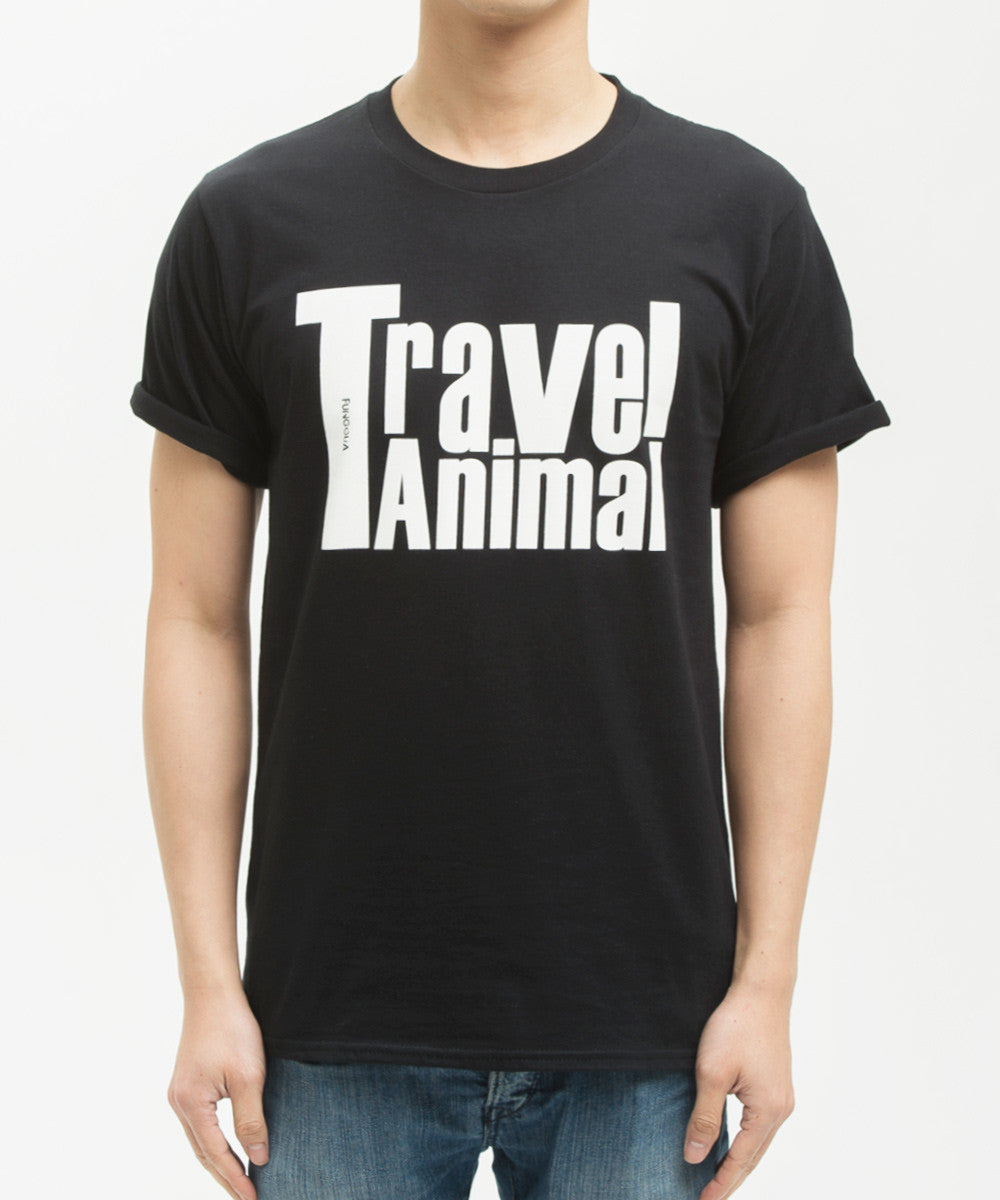 <t007>旅行動物T卹(黑色)</t007>