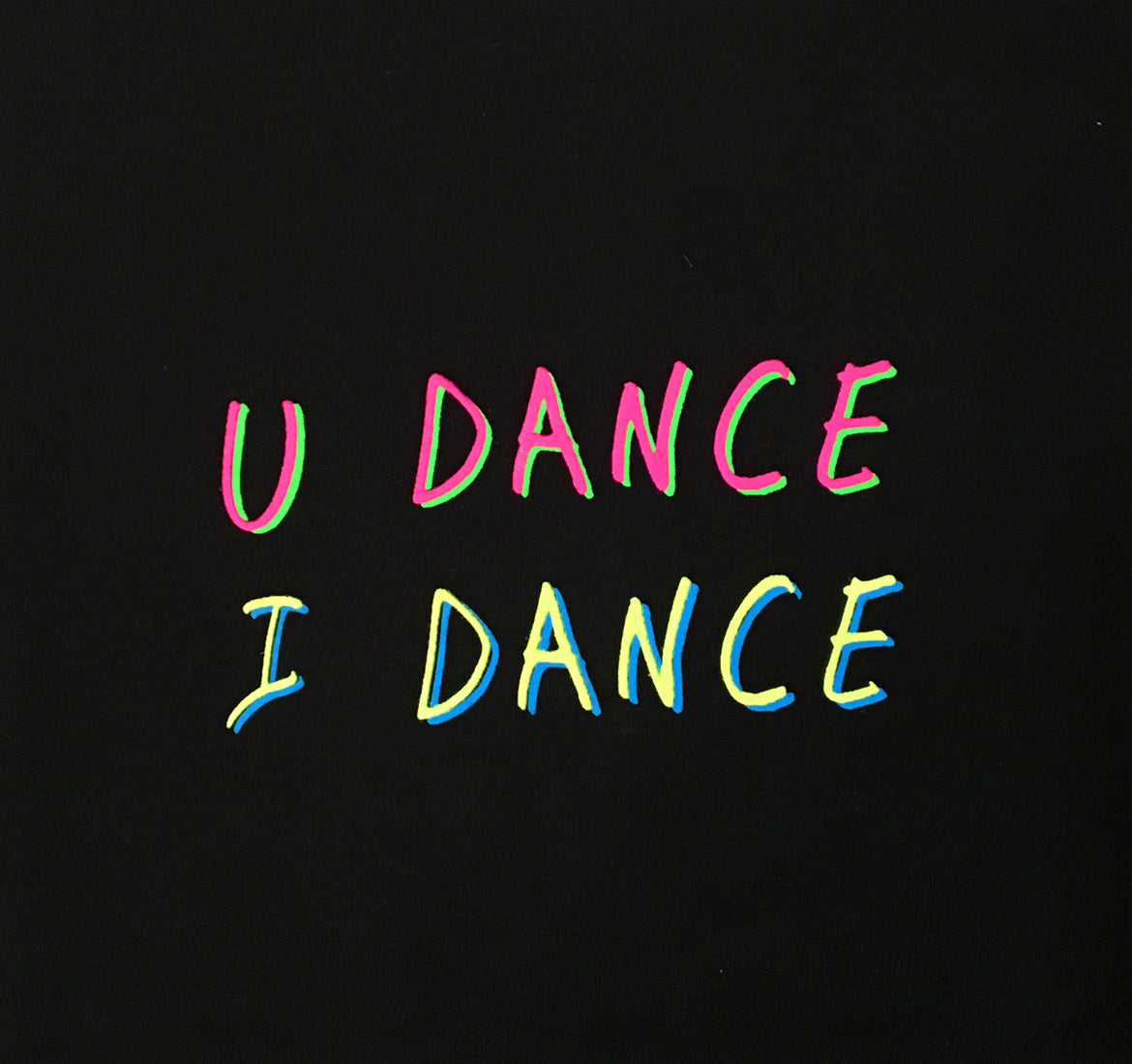<a>UダンスIダンスTシャツ(ブラック)</a>