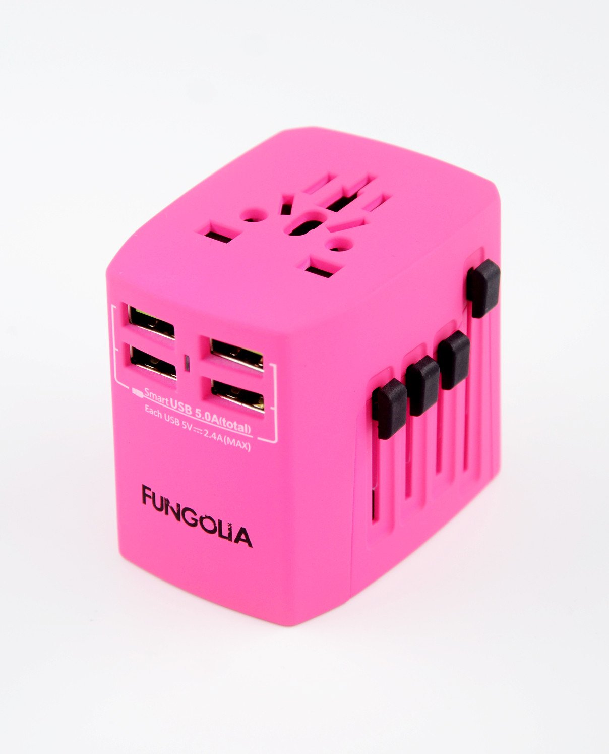 <A 000a001m09c> Fungolia Ultimate Charging Kit - Black (Pouch+Adaptor+Extension Cord Charger)