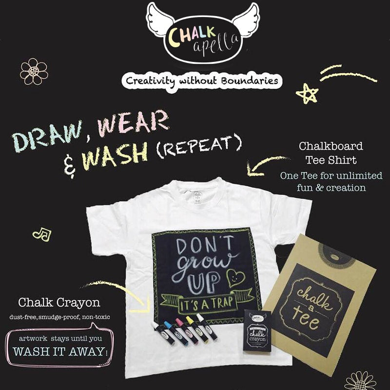 <au07>Chalkapella Chalk-A-Tee(兒童) </au07>