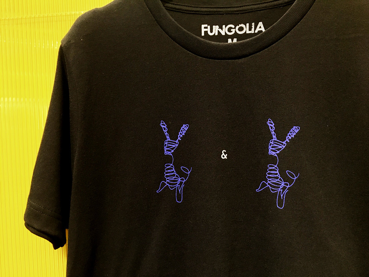 <a>ダブルバウンス ラビットTシャツ(ブラック)</a>