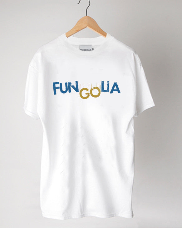 <s003>Fungolia Fun&Go 標誌 T 卹(海軍藍和棕色)</s003>