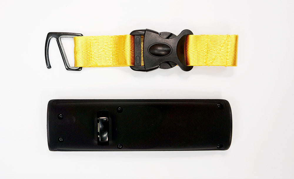 <A 000a001a99b6> Fungolia Travel Luggage Scale/Large Powerbank/Flashlight (Black)