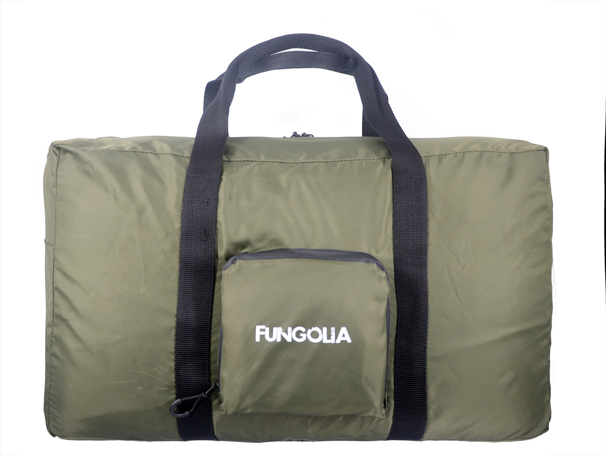 <A 001a40> Fungolia Packable Duffle Bag (Military Green)