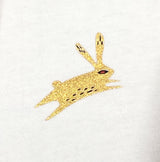 Fungolia Golden Rabbit Tee (White)