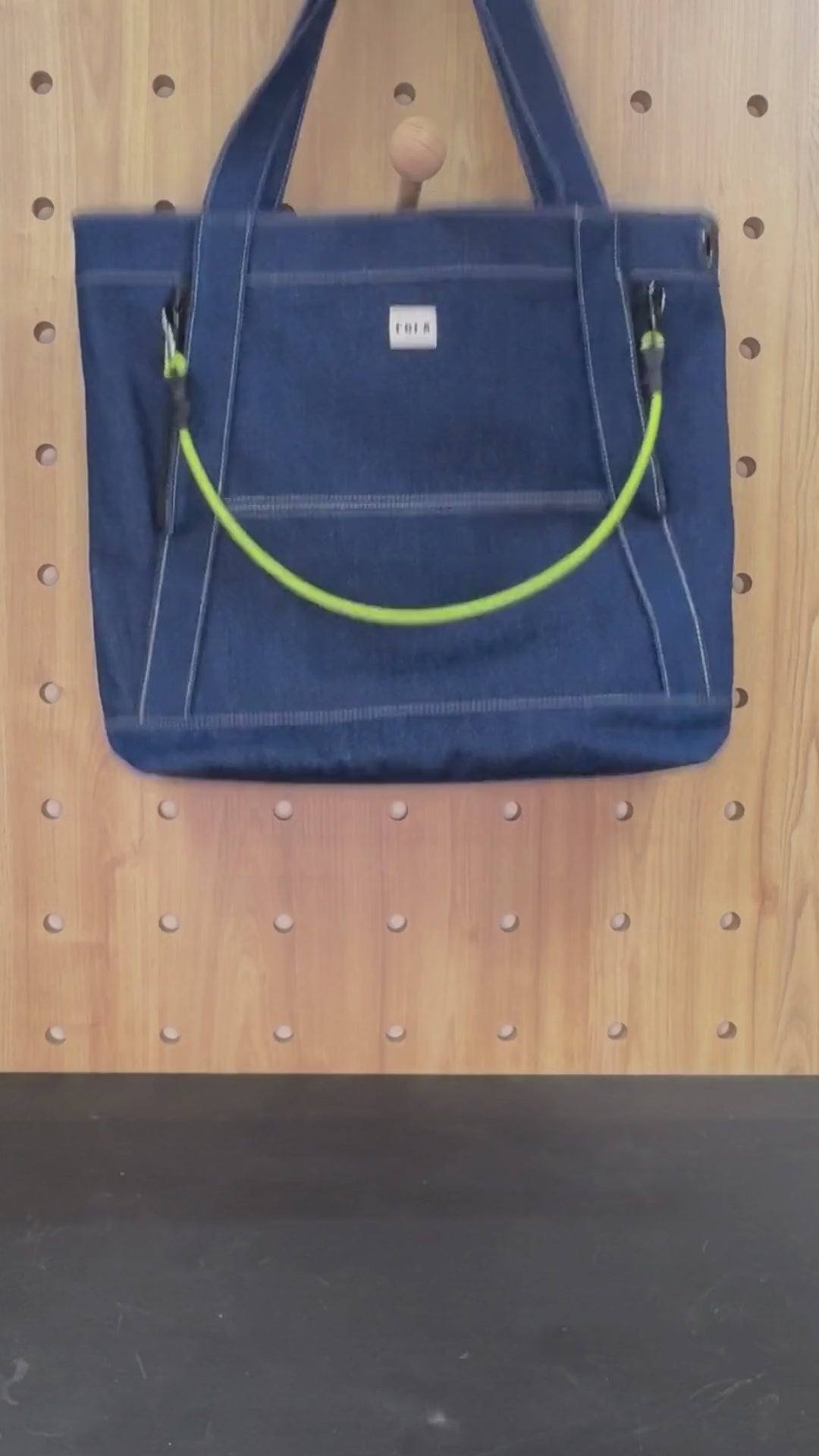 Maker's Tote Bag (Denim)