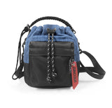 <A 000a001g02> Drawstring Chalk Bag (Denim/Black) (With KOVID-TEX Antimicrobial Lining)