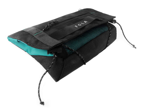 <A 000a001v3> Fungolia multi-purpose pouch (Black/Aqua green)
