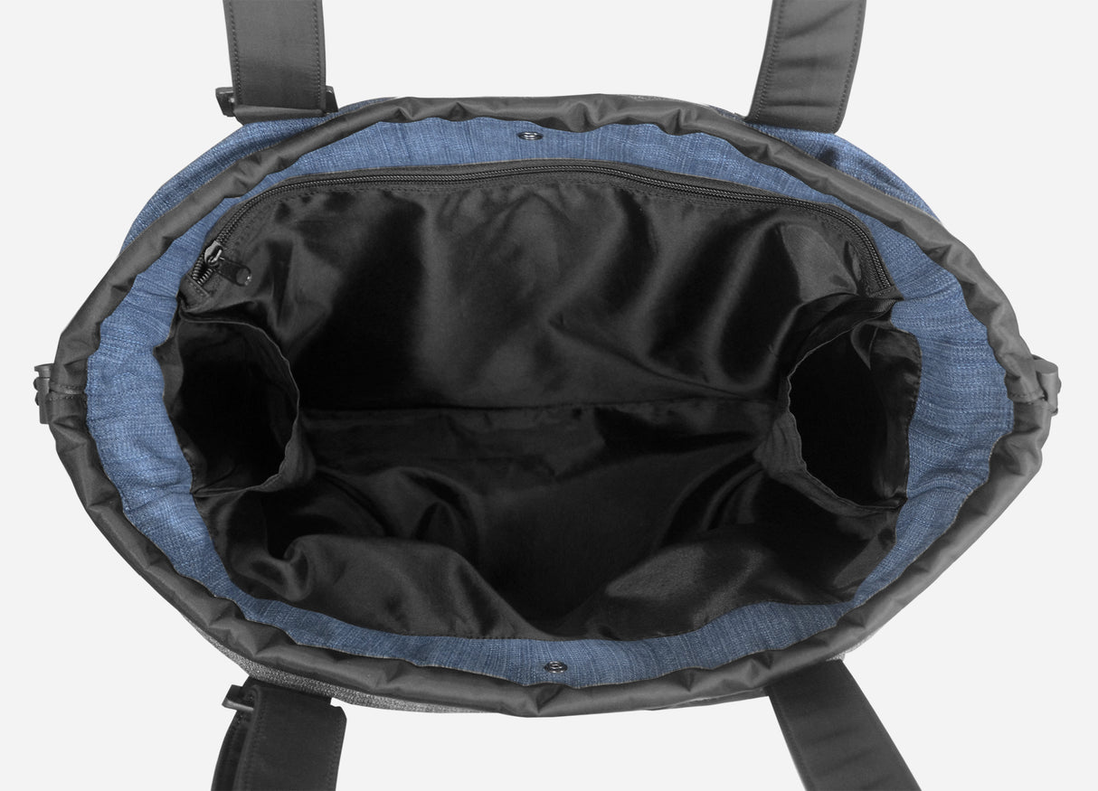 <A 000a001f08> Classic Gym Tote Bag (Denim/Black)