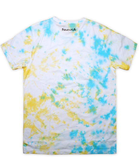 Fungolia Crazy Tie Dyed Tee - White