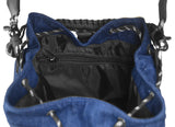 MA-1 MID SIZE 2 way drawstring Shoulder Bag (Denim)