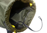<A 000a001l02> LARGE SIZE Premium drawstring backpack (Green/Yellow)