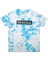 Fungolia ロゴ タイダイ Tシャツ - ホワイト