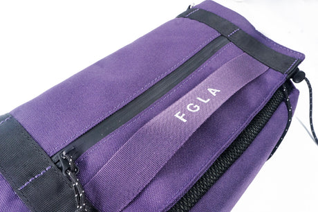 <A 000a001v2> Fungolia multi-purpose pouch (Purple/Olive Green)