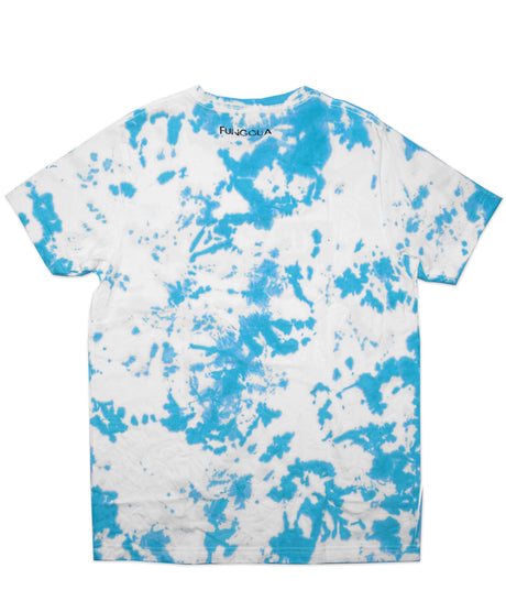 Fungolia Logo Tie Dyed Tee - White