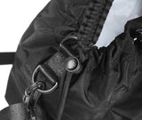 <A 000a001g01> Drawstring Chalk Bag (All Black) (With KOVID-TEX Antimicrobial Lining)