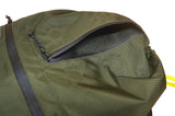 <A 000a001l02> LARGE SIZE Premium drawstring backpack (Green/Yellow)