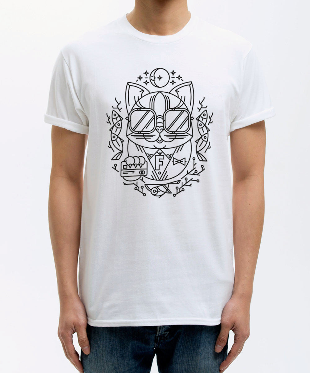 <aa>Fungolia X K11 トラベルアニマルTシャツ - The Shopaholic (ホワイト) </aa>