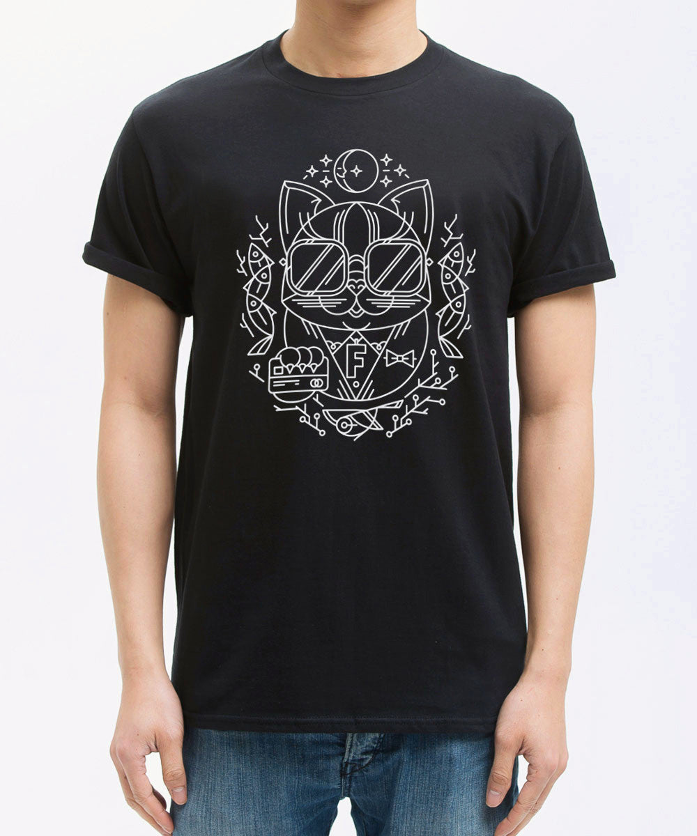 <aa>Fungolia X K11 トラベルアニマルTシャツ - The Shopaholic (ブラック) </aa>