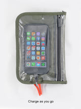 <A 001l> Fungolia MA1 Passport Holder (Military Green)