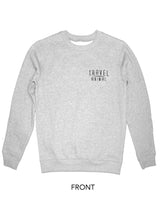 <ab>Fungolia フリース スウェットシャツ - ヒッピーフォックス (グレー)</ab>