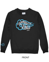 <ab>Fungolia クラシック スウェットシャツ - It's Wicked in the Wind (ブラック) </ab>