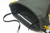 <A 000a56> Fungolia Premium drawstring backpack (Dark Green/Yellow)
