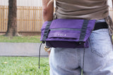 <A 000a001v2> Fungolia multi-purpose pouch (Purple/Olive Green)