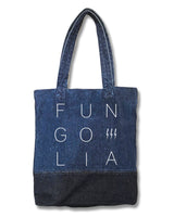 <a 002k>Fungolia Denim tote bag - FUN-GO-LIA Special Edition