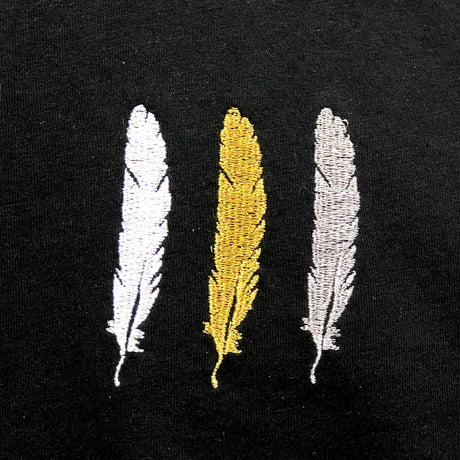 <a>ファンゴリア フェザー刺繍Tシャツ（ブラック）</a>