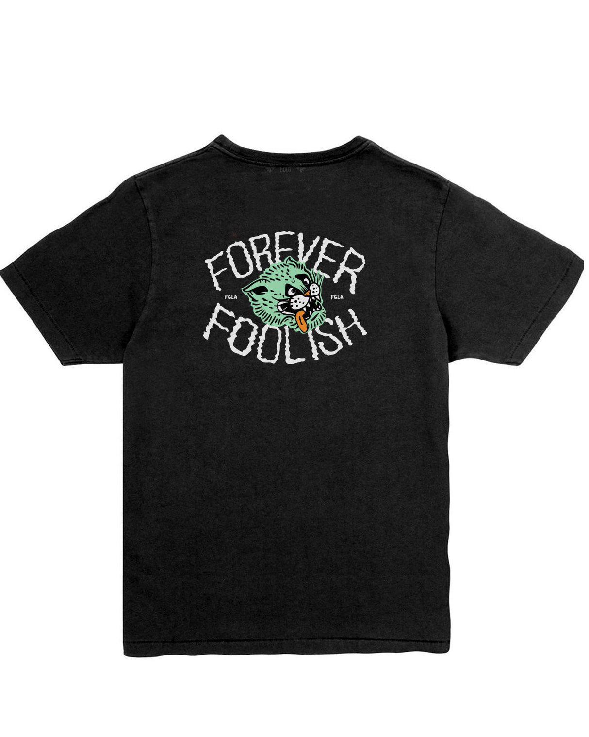 <a>フォーエバーフーリッシュTシャツ - ブラック</a>