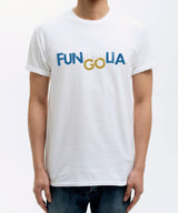 <s003>Fungolia Fun&amp;Go ロゴ Tシャツ (ネイビー &amp; ブラウン)</s003>