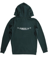 <a>Fungolia フリース ビッグフード パーカー - TA スカル (フォレストグリーン)</a>