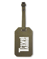 <ah4>Fungolia 帆布行李牌 - 旅行動物（軍綠色） </ah4>