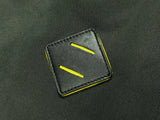 <A 000a001l02> LARGE SIZE Premium drawstring backpack (Green/Yellow)