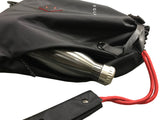 <A 000a001l03> LARGE SIZE Premium drawstring backpack (Black/Red)