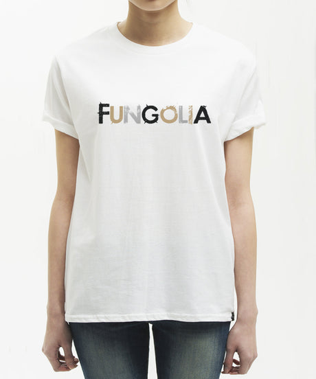 <aa>Fungolia X K11 標誌 T 卹（白色）</aa>